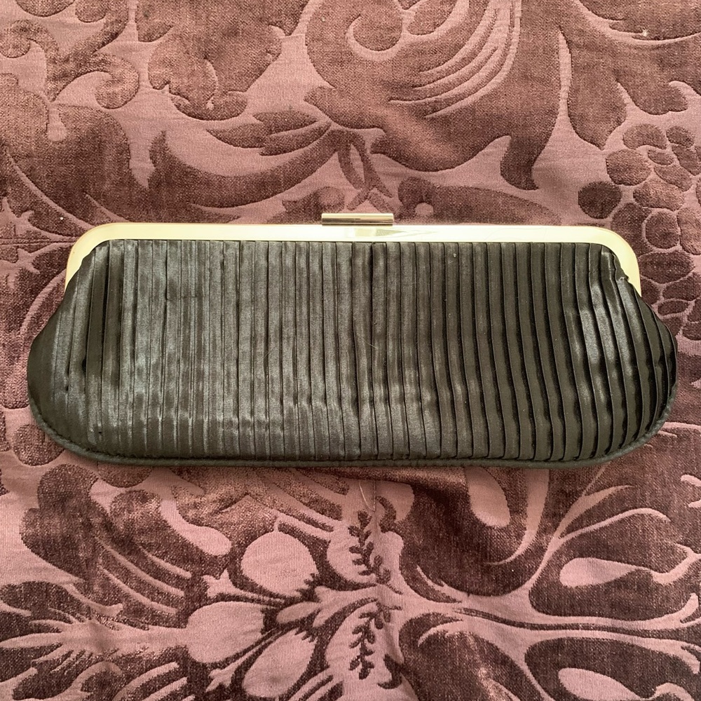 Aldo black clutch